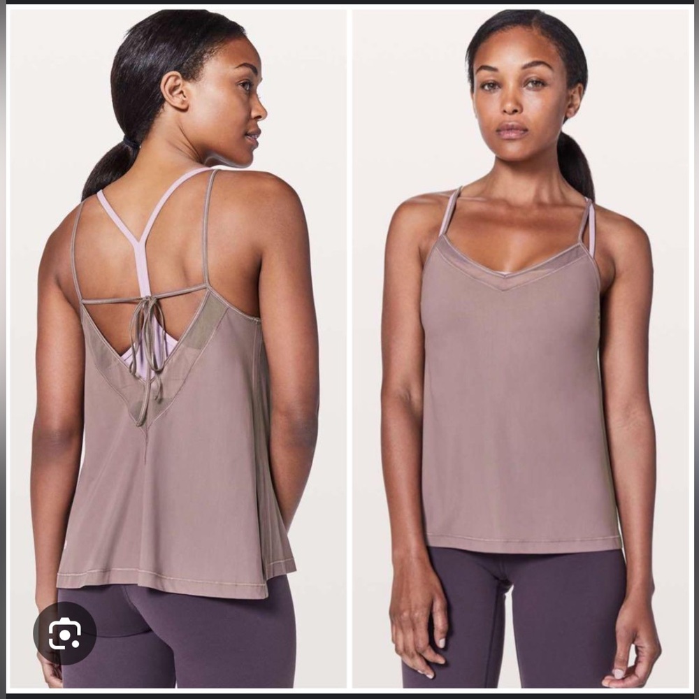 Lululemon Final Count Flowy Strappy Tank Top